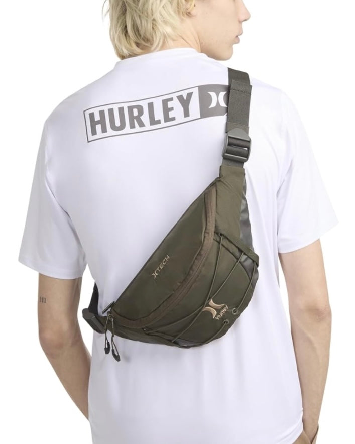 Hurley Canguro Deportivo Unisex con Cordón Elástico