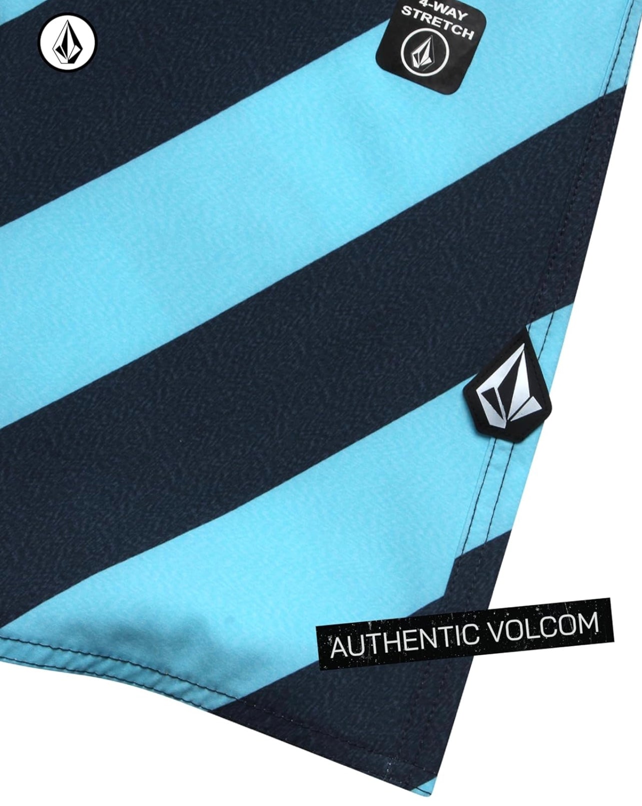 Volcom Pantaloneta Niño - Boardshort de secado rápido 🌊