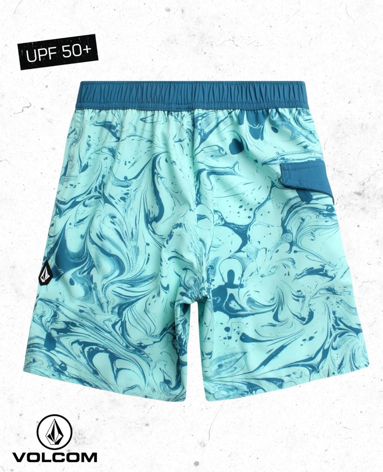 Volcom Pantaloneta Niño - Boardshort secado rápido 🌊