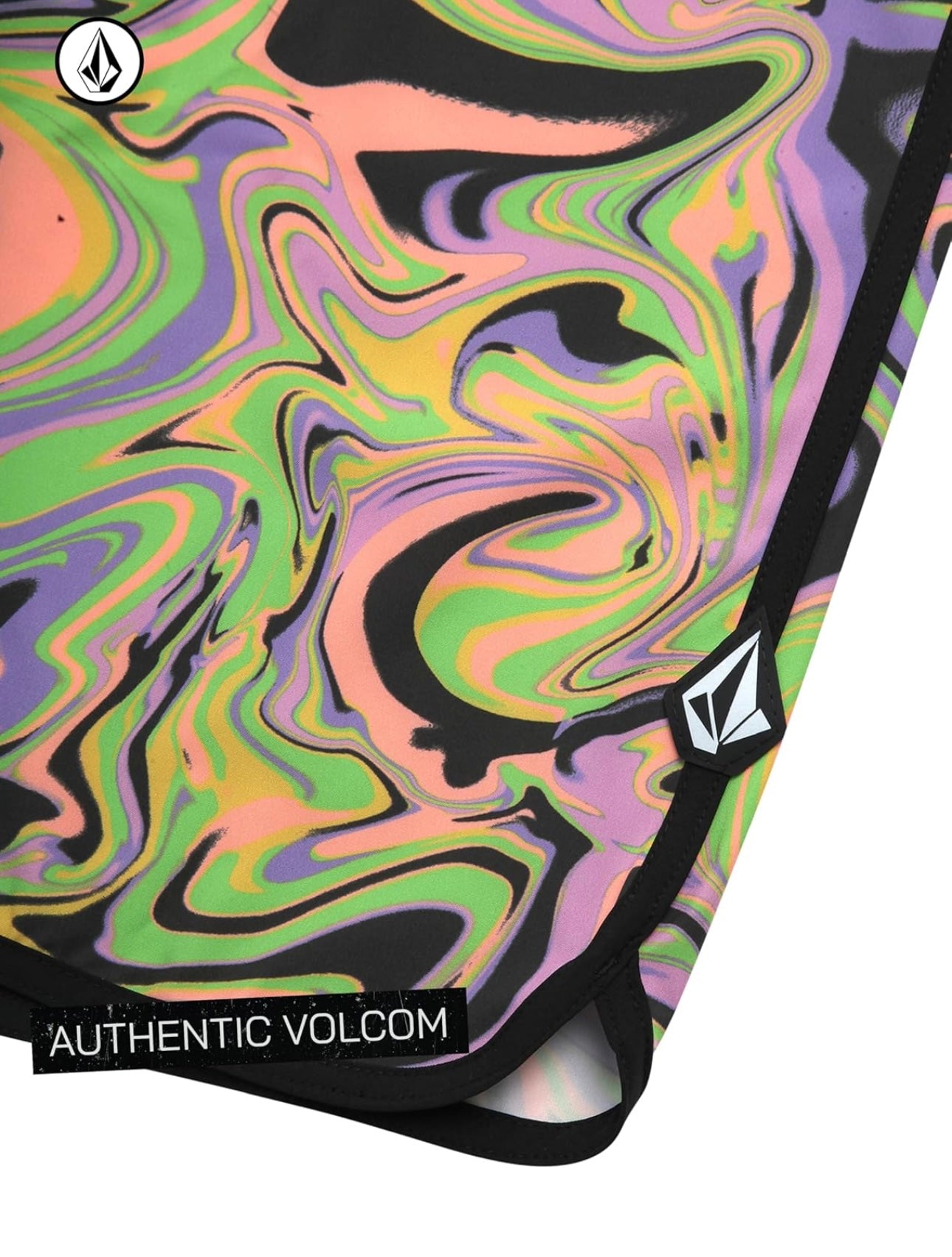Volcom Pantaloneta Niño - Boardshort de secado rápido 🌊