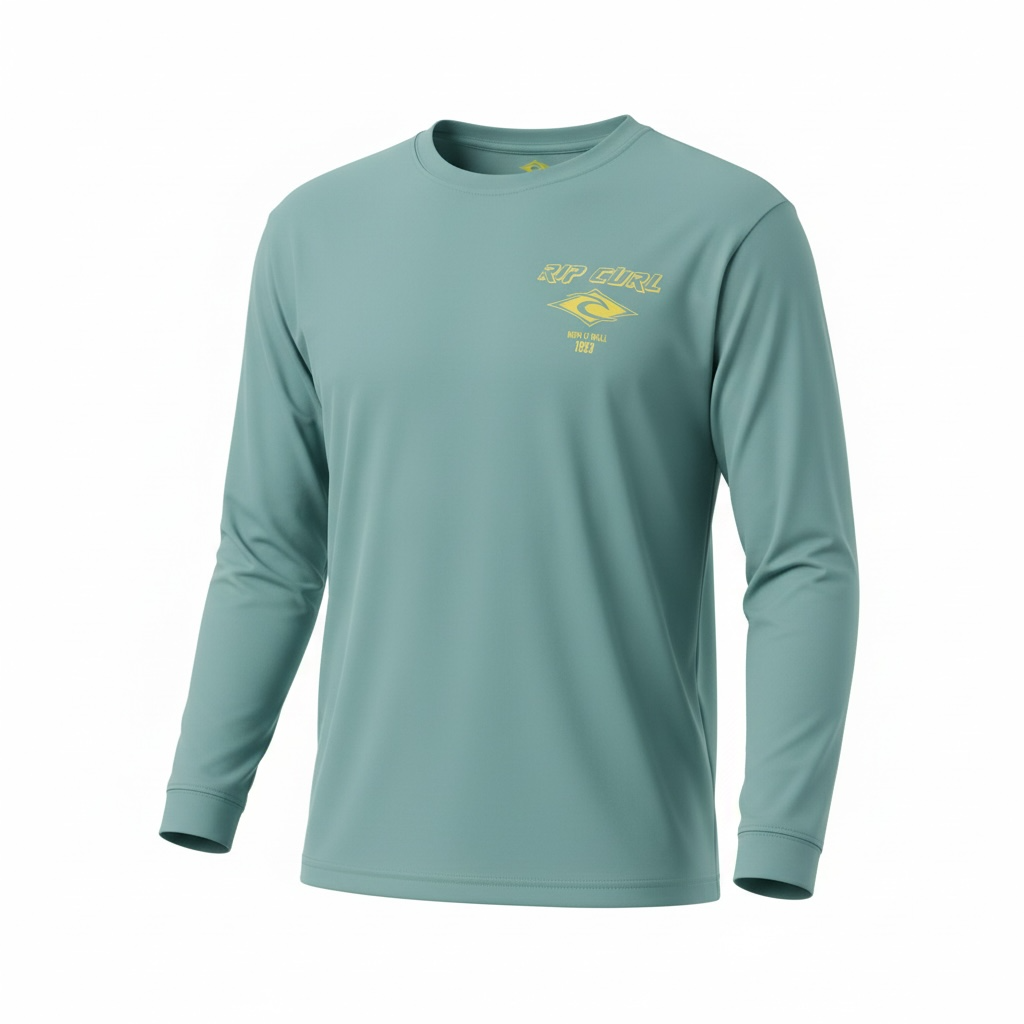 Rip Curl Camiseta Licra UV Niño - Rash Guard 🏄