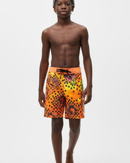 Hurley Tossed Pineapple – Pantaloneta de Baño para Niño