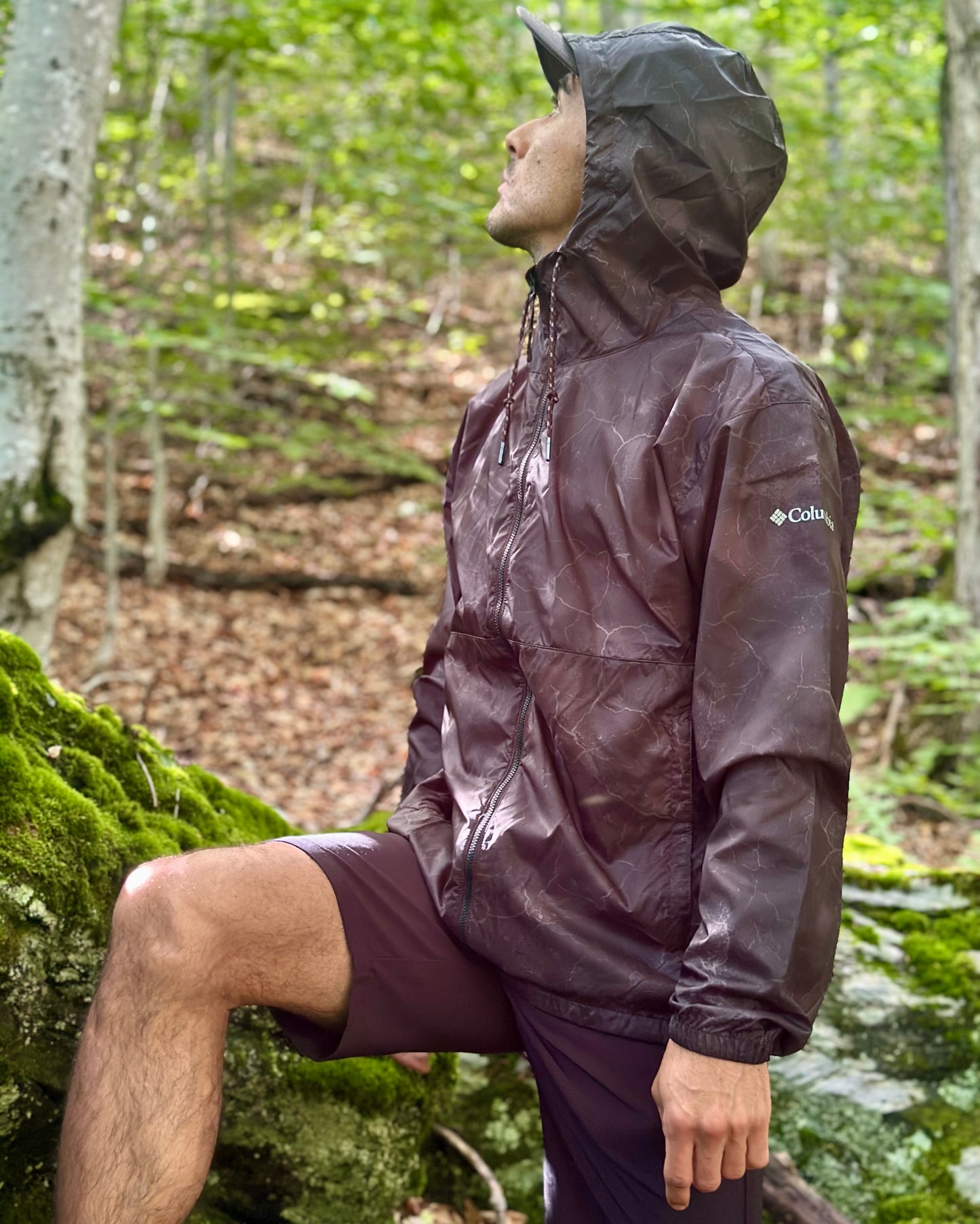 Cortavientos Columbia Flash Forward Printed para Hombre
