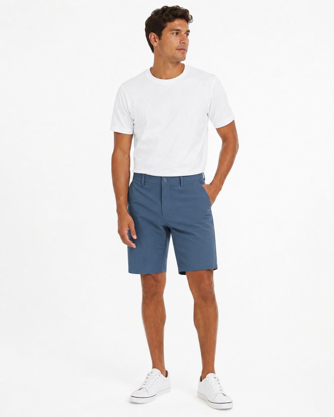 Hurley Phantom Short Híbrido para Hombre – Azul acero