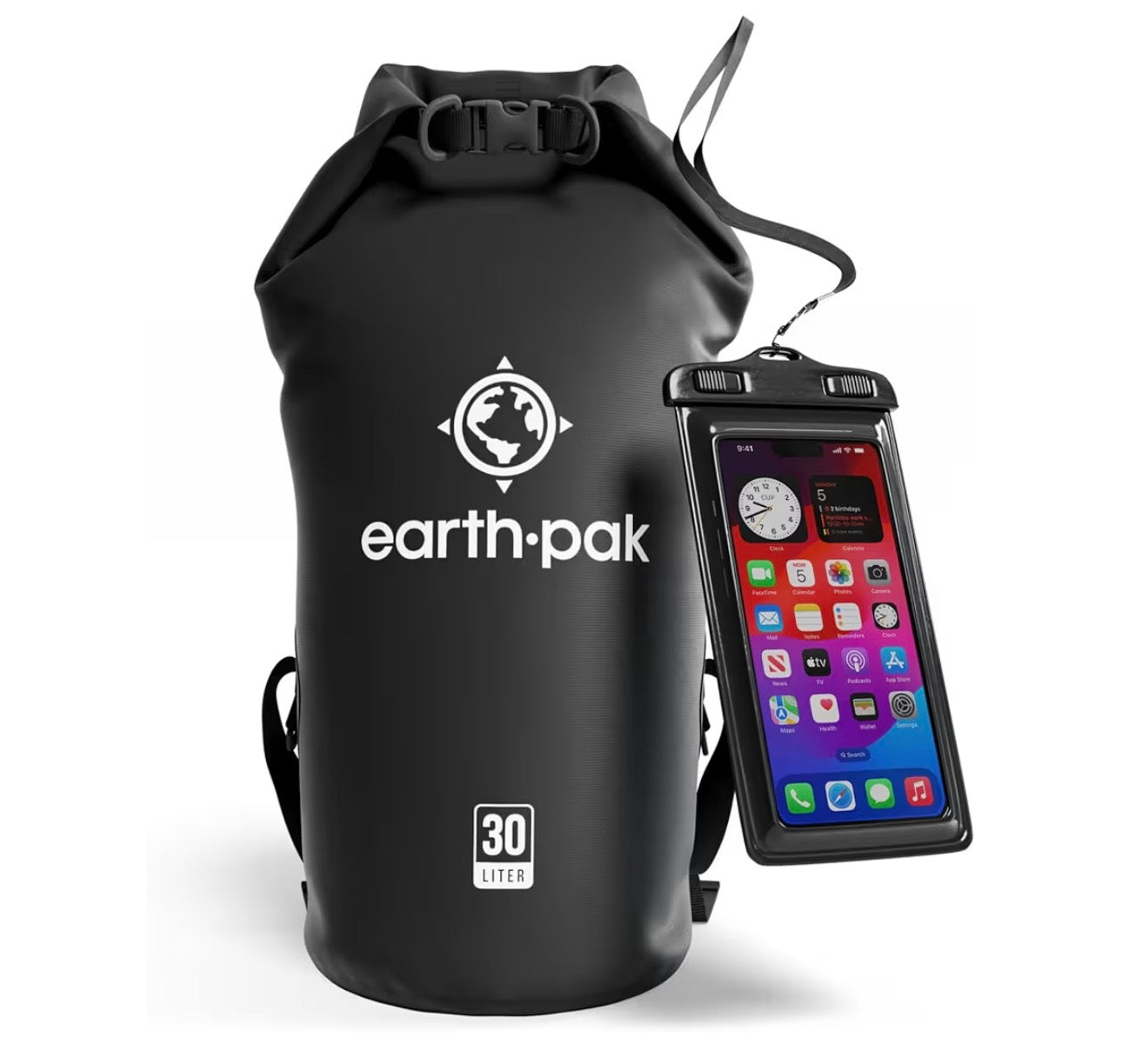 Mochila Impermeable 30L Dry Bag - Earth Pak