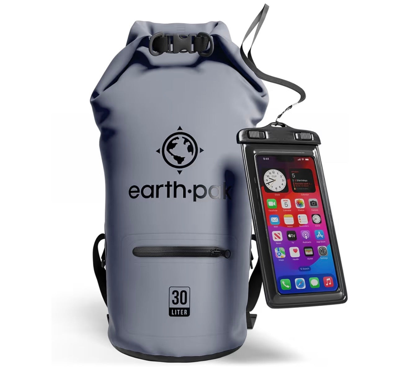 MOCHILA IMPERMEABLE 30L DRY BAG - EARTH PAK (PRÓXIMAMENTE)