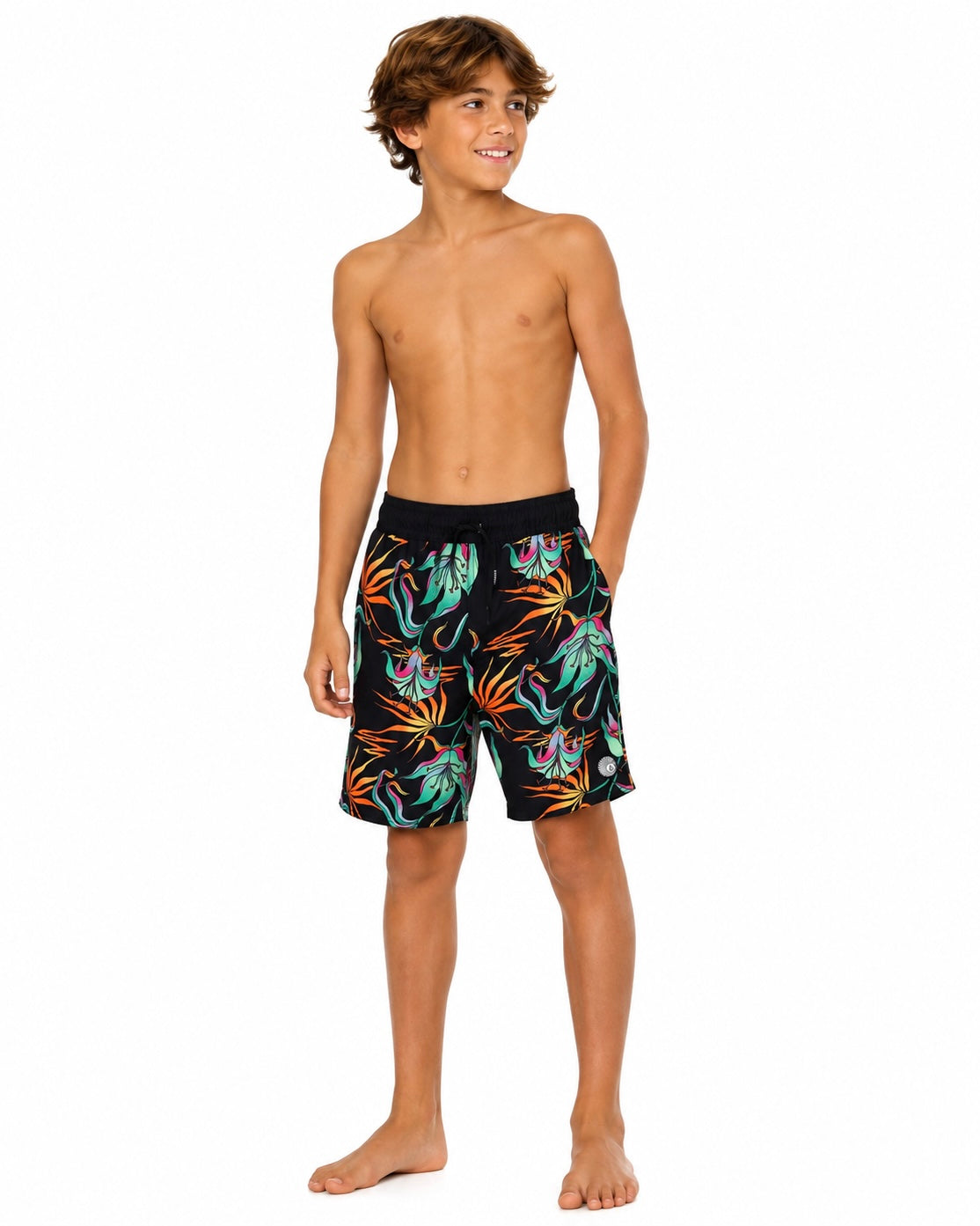 Volcom Mad Wash Mod-Tech 16” Boardshort para Niño