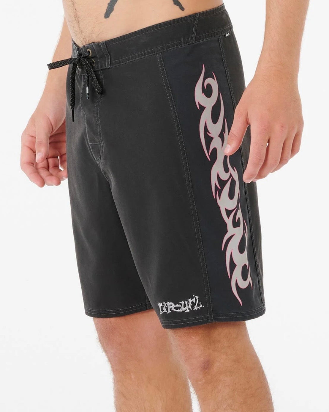 Rip Curl Tribal Negro Boardshort para Hombre