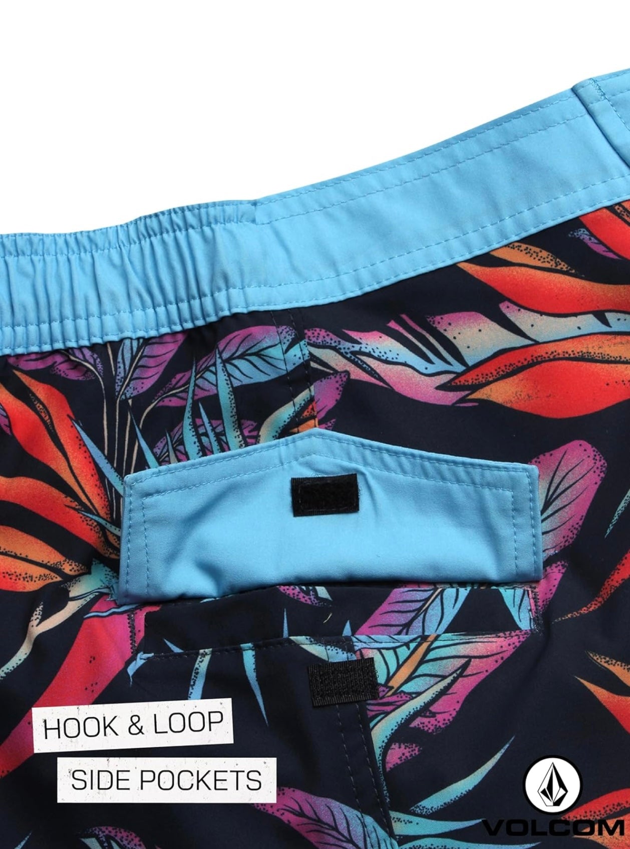 Volcom Pantaloneta Niño - Boardshort secado rápido 🌊