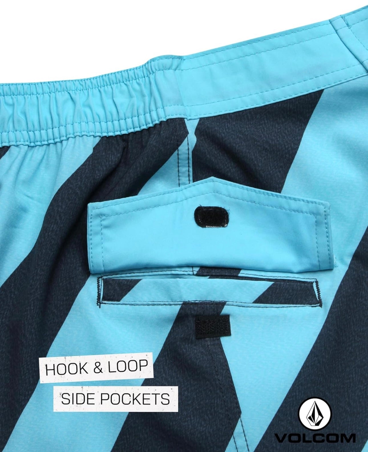 Volcom Pantaloneta Niño - Boardshort de secado rápido 🌊