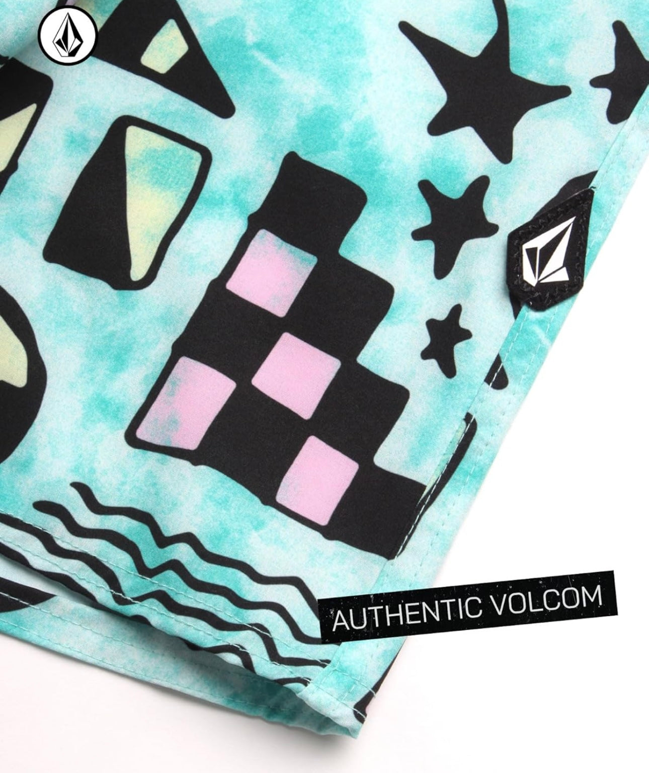 Volcom Pantaloneta Niño - Boardshort secado rápido 🌊