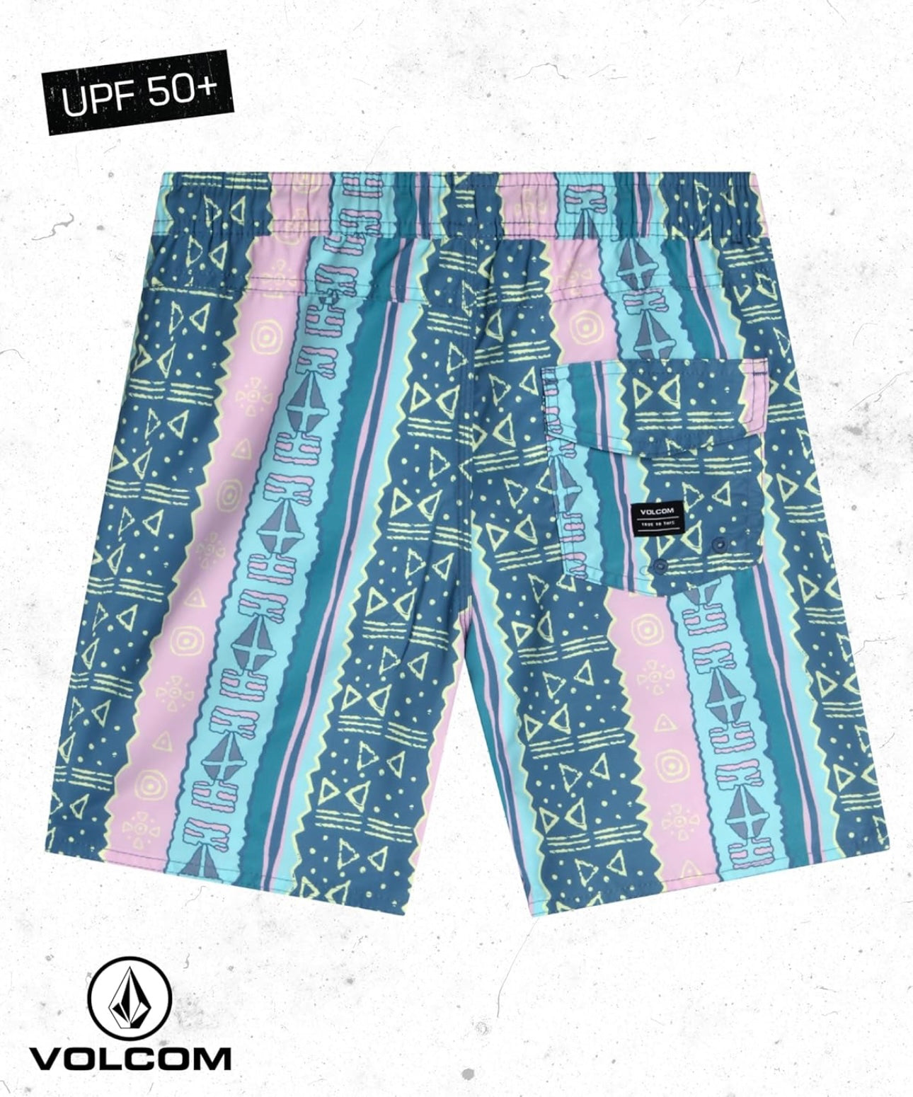 Volcom Pantaloneta Niño - Boardshort secado rápido 🌊