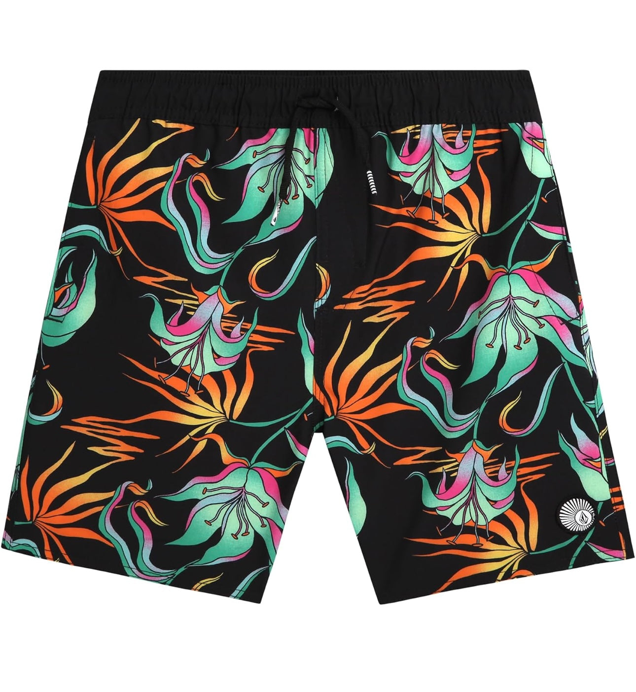 Volcom Pantaloneta Niño - Boardshort secado rápido 🌊