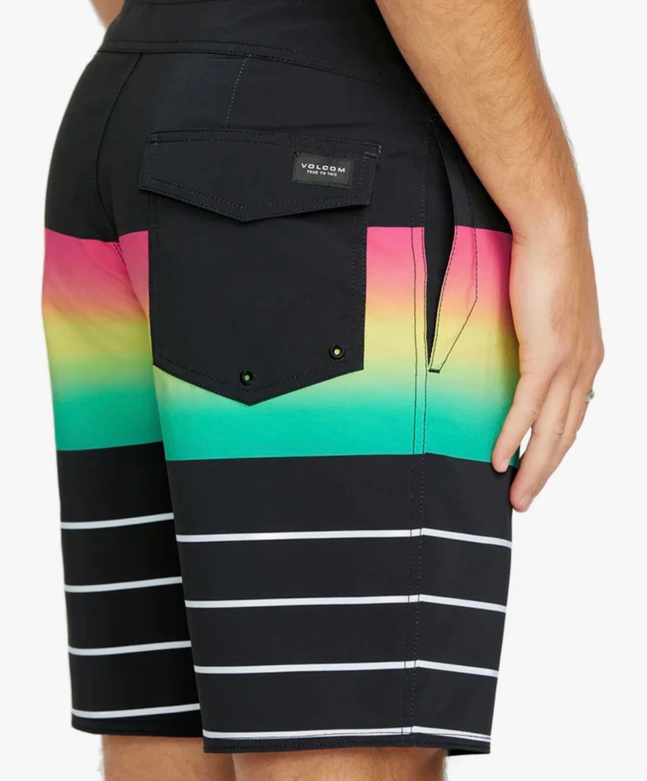 Volcom Pantaloneta Hombre - Boardshort de secado rápido