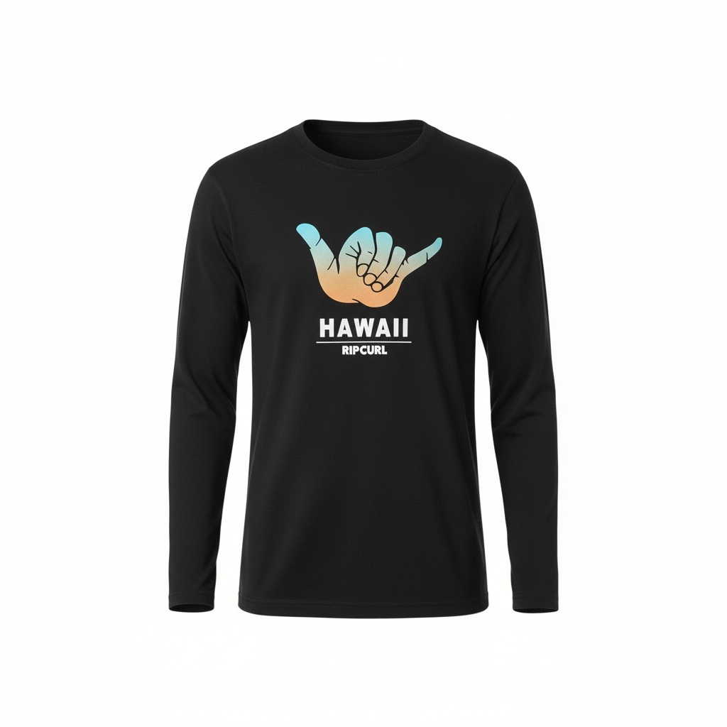 Rip Curl Camiseta Licra UV Niño - Rash Guard 🌊