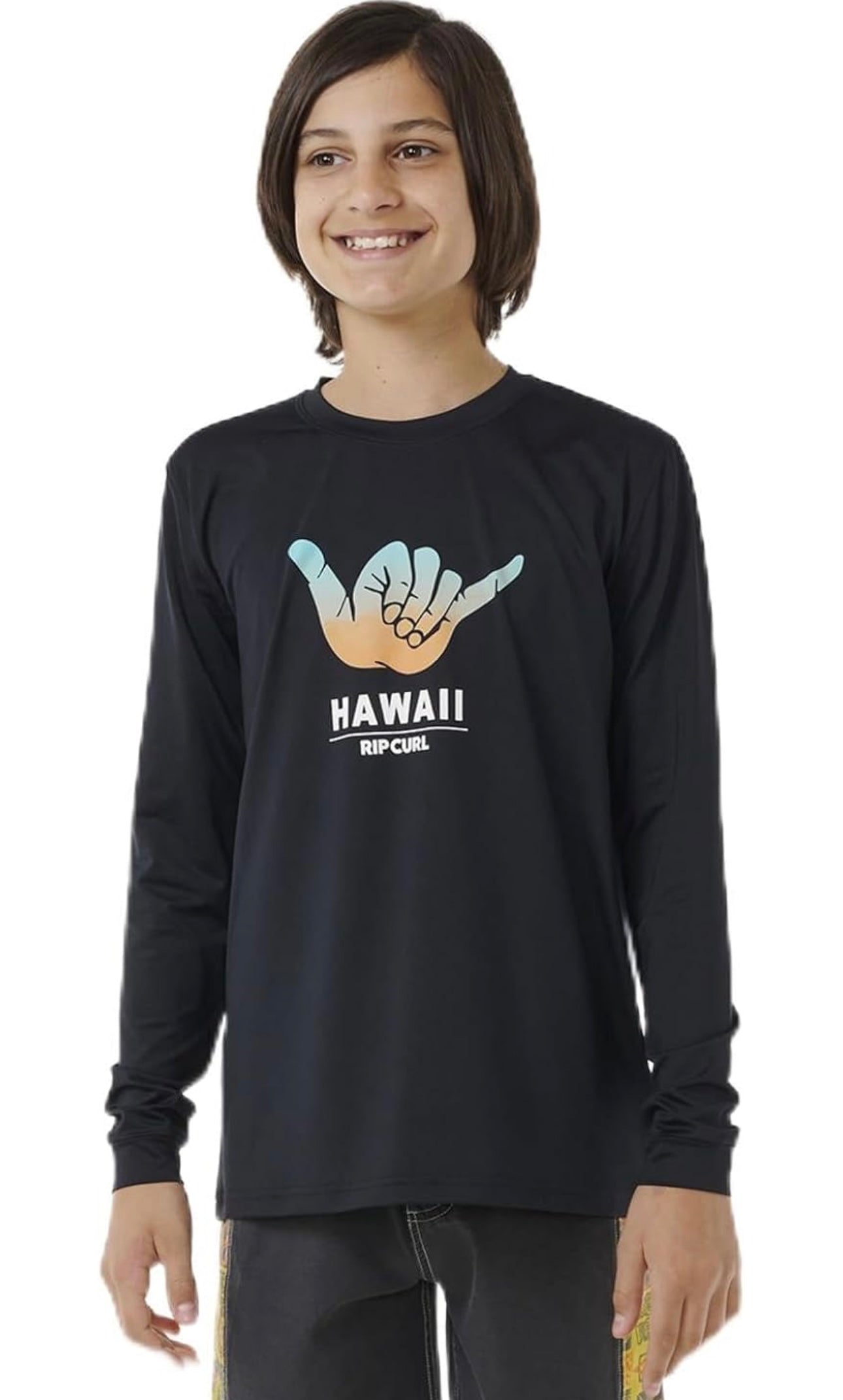 Rip Curl Camiseta Licra UV Niño - Rash Guard 🌊