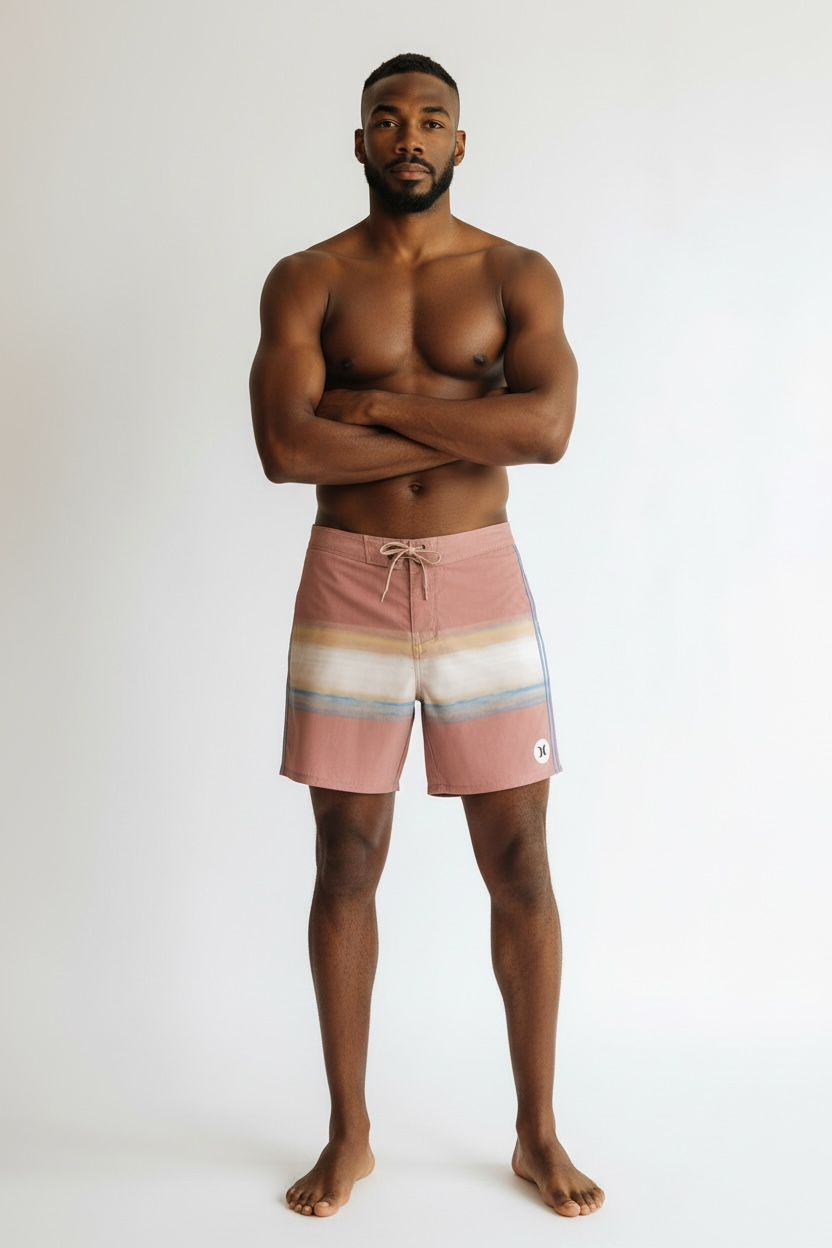 Hurley Pantaloneta Hombre - Boardshort de secado rápido 🌊