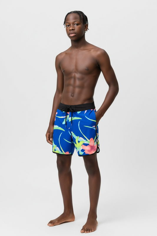 Volcom Pantaloneta Niño - Boardshort secado rápido 🌊