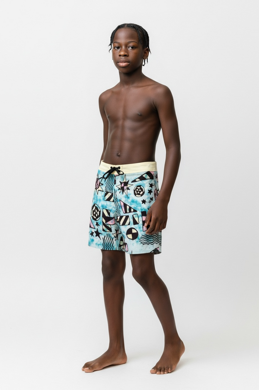 Volcom Pantaloneta Niño - Boardshort secado rápido 🌊